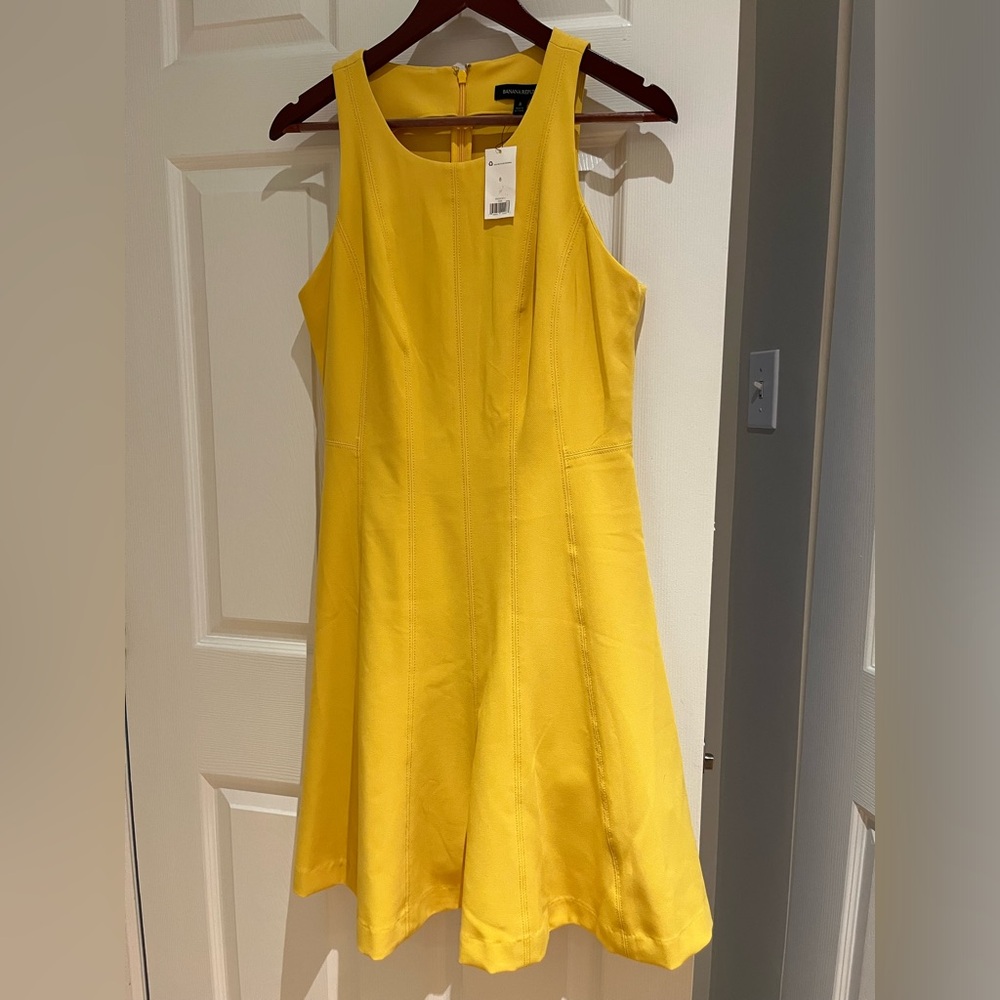 Banana Republic Fit and Flare Dress — NWT
